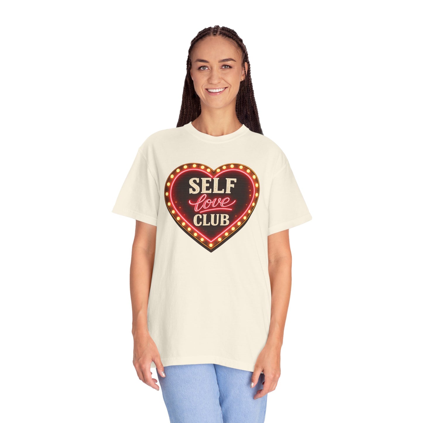 Self Love Club Heart Graphic Tshirt
