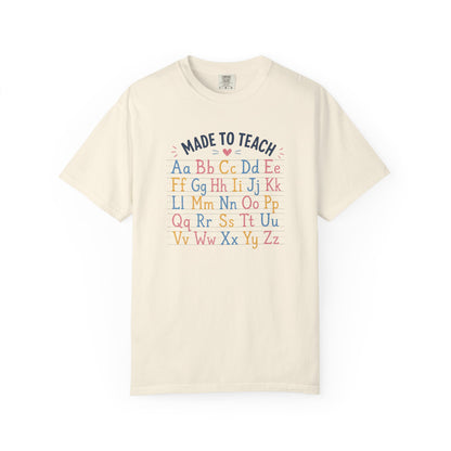 Made to Teach Alphabet T-Shirt
