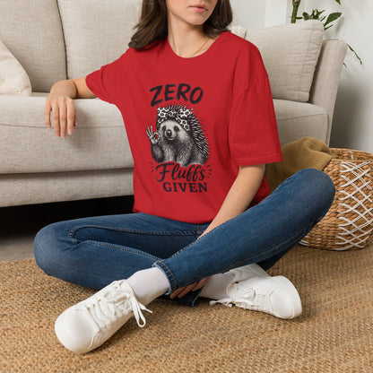Zero Fluffs Given Graphic Tee