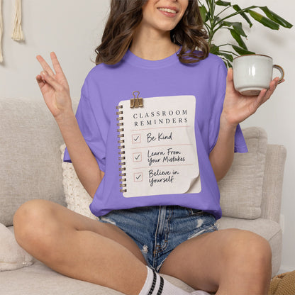 Teacher Classroom Reminder T-Shirt