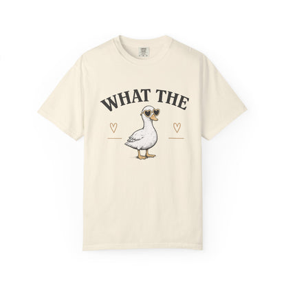 What The Duck T-Shirt — Cute Goose Graphic Tee