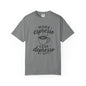 T-Shirt — "More Espresso Less Depresso" Coffee Graphic Tee