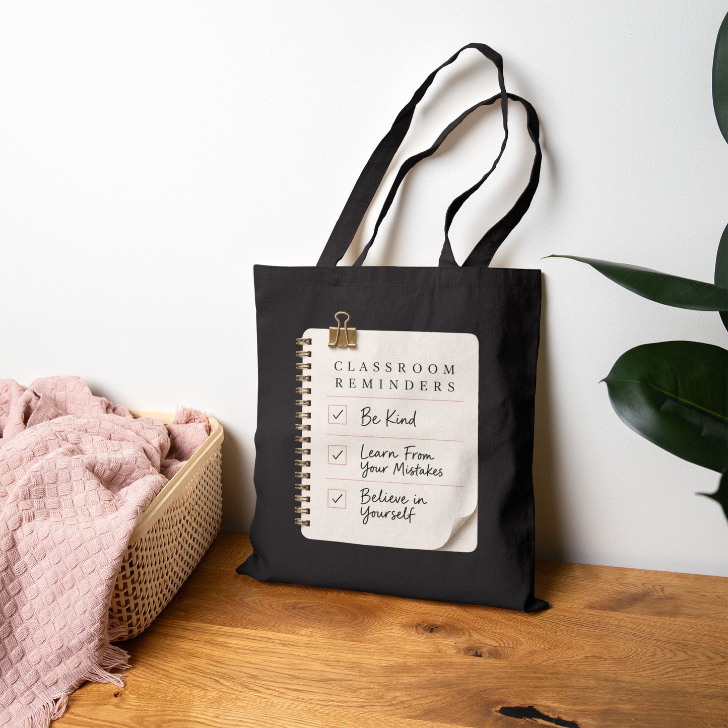 Classroom Reminders Tote Bag