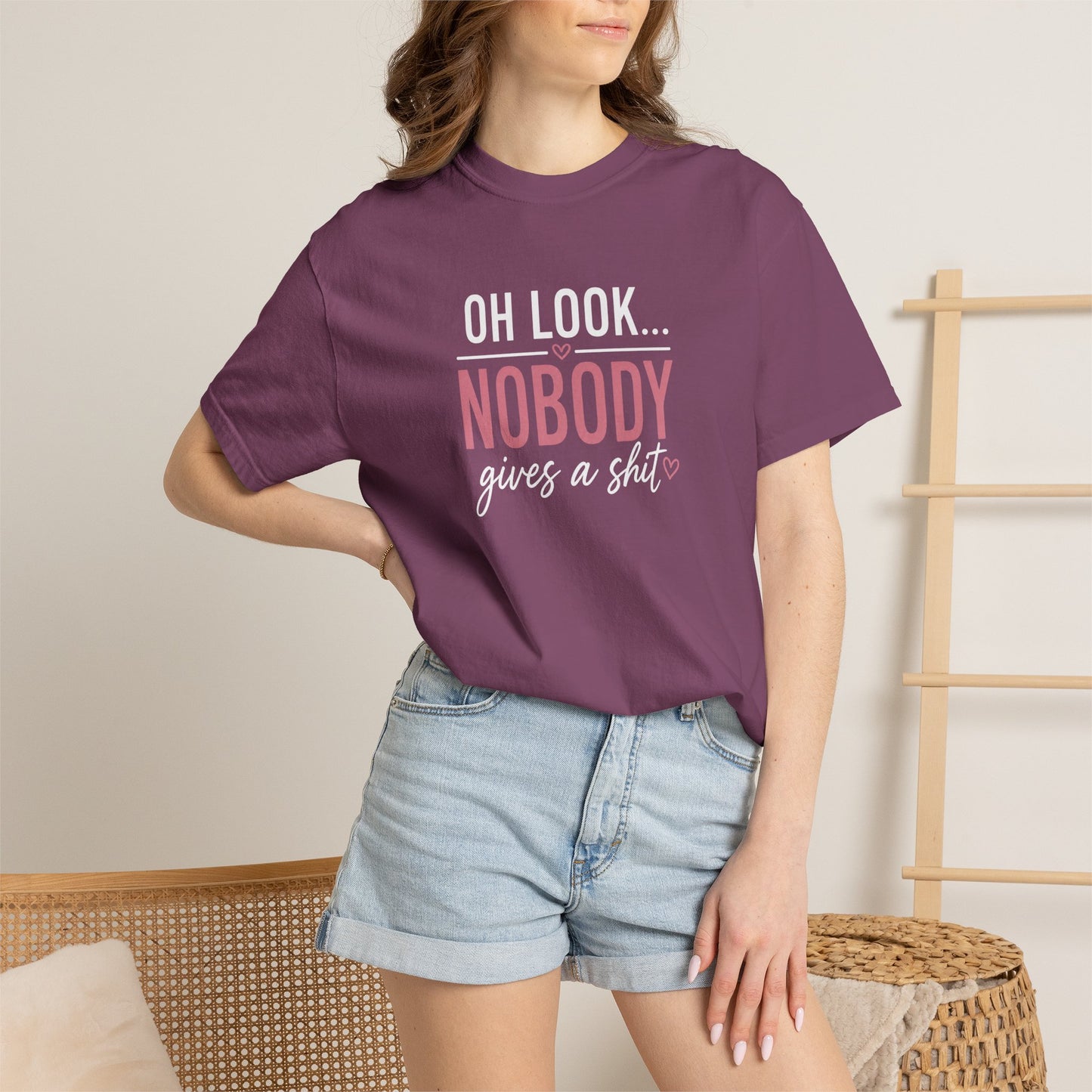 Oh Look Nobody Gives a Shit Tee 2
