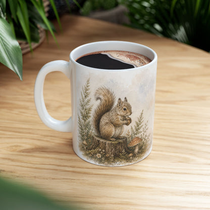Squirrel Coffee Mug – Inspirational (11oz, 15oz)
