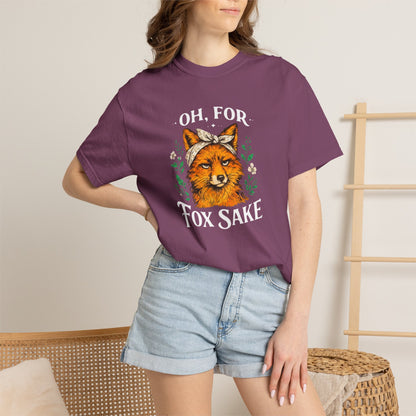 Oh, For Fox Sake Graphic Tee
