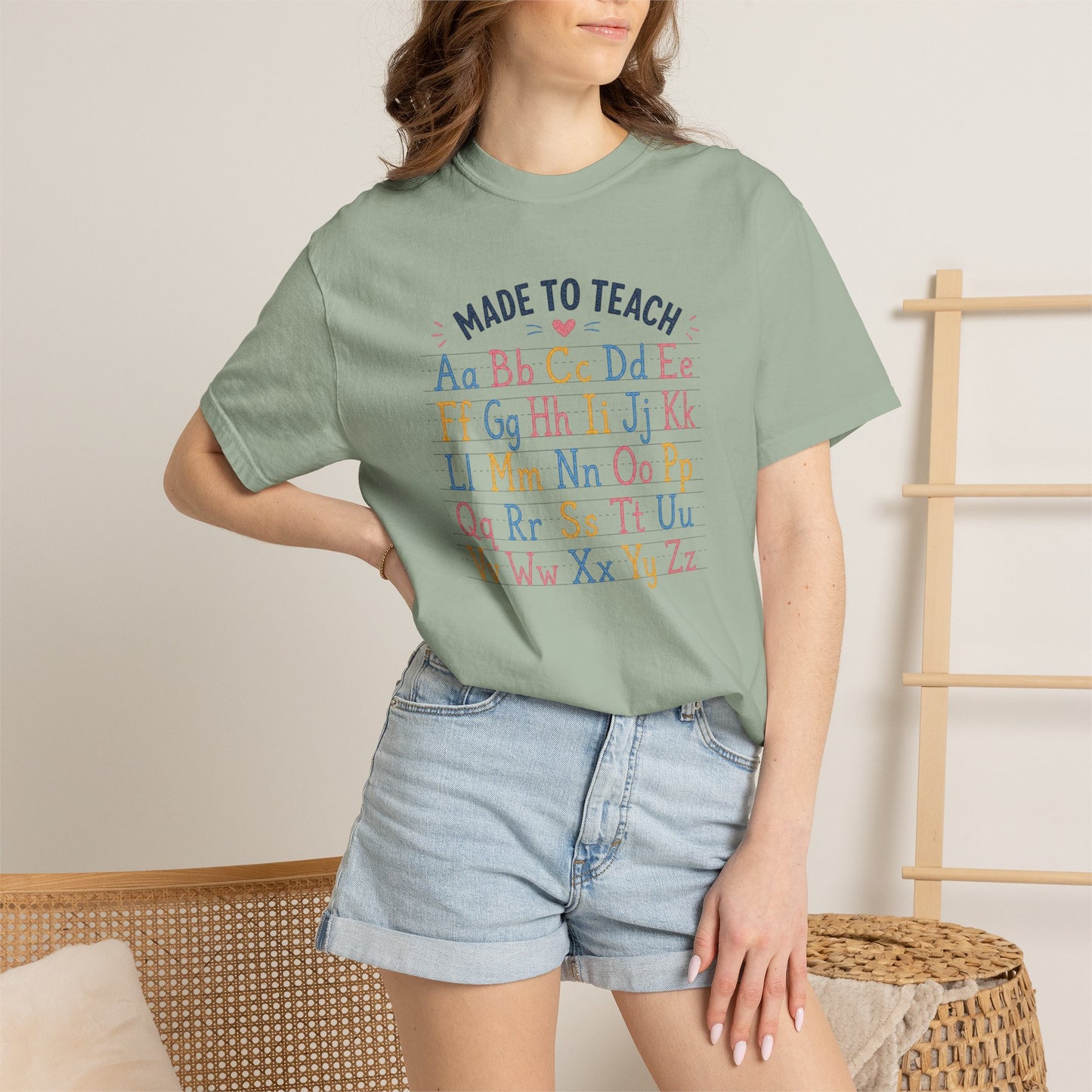 Made to Teach Alphabet T-Shirt
