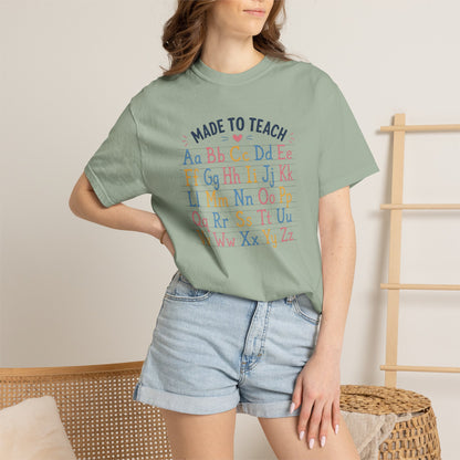 Made to Teach Alphabet T-Shirt