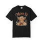 Highland Cow 'Moo·d' Floral Graphic T-Shirt