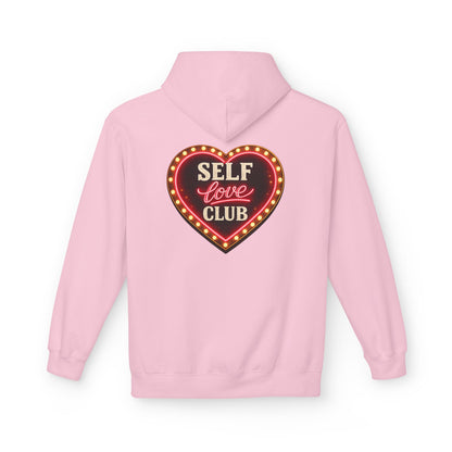 Self Love Hoodie Heart Graphic Pullover