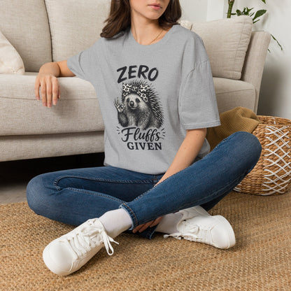 Zero Fluffs Given Graphic Tee