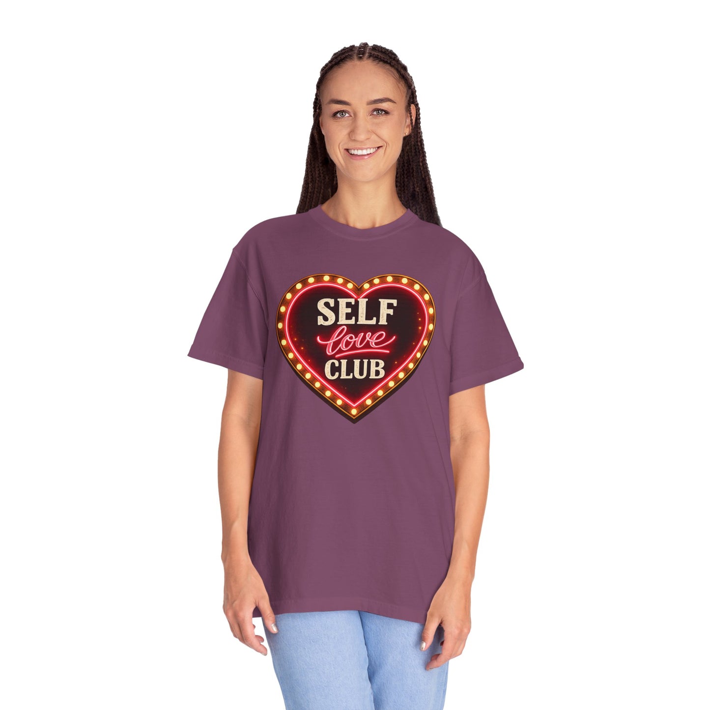 Self Love Club Heart Graphic Tshirt