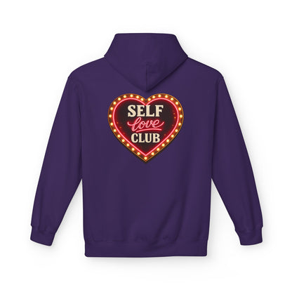 Self Love Hoodie Heart Graphic Pullover