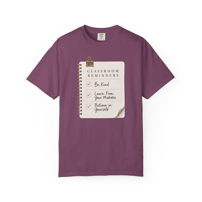 Teacher Classroom Reminder T-Shirt