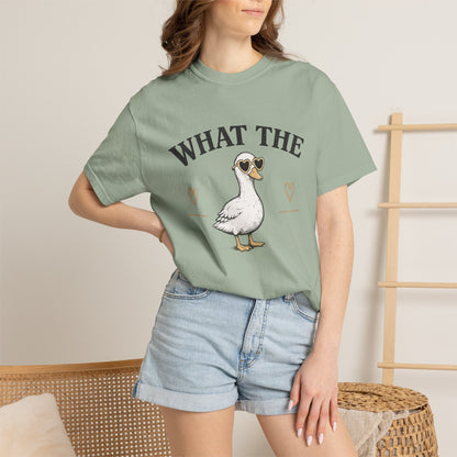 What The Duck T-Shirt — Cute Goose Graphic Tee