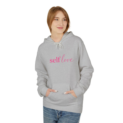 Self Love Hoodie Heart Graphic Pullover