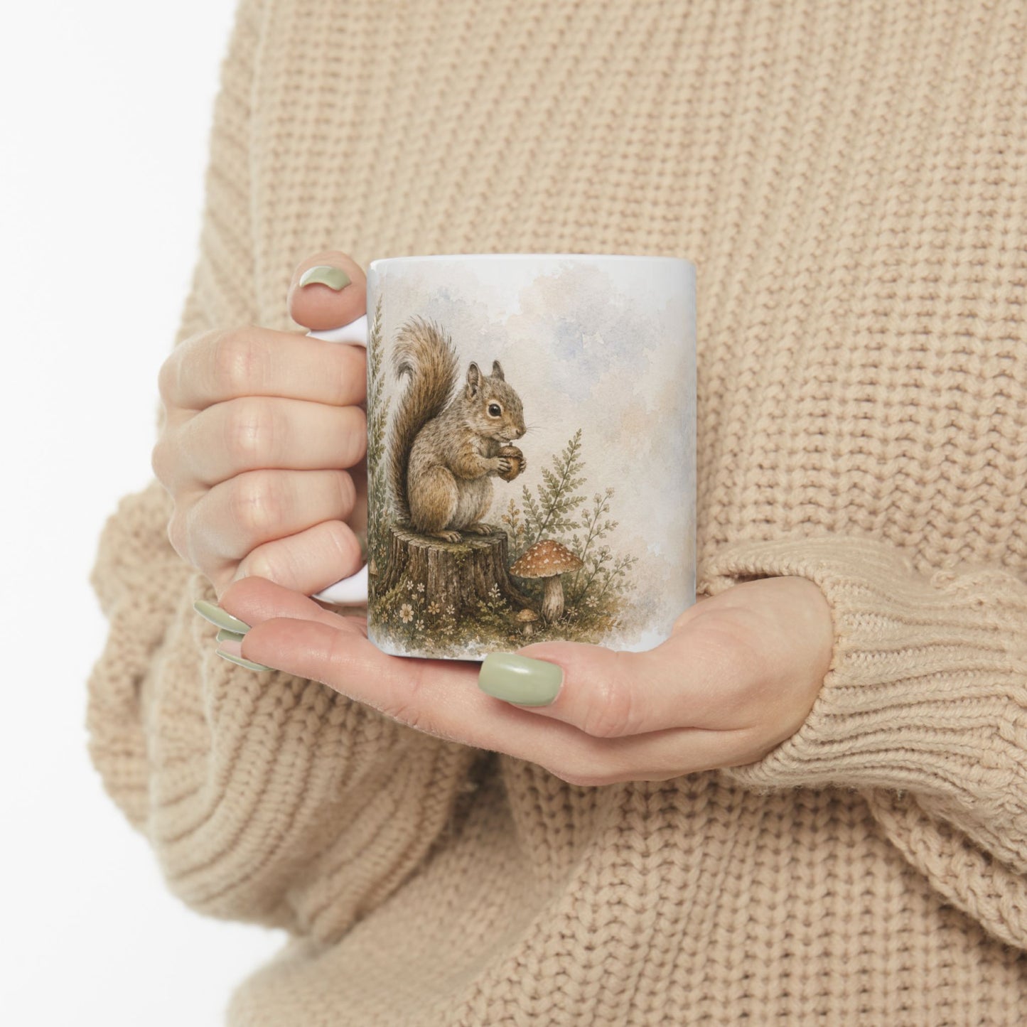 Squirrel Coffee Mug – Inspirational (11oz, 15oz)