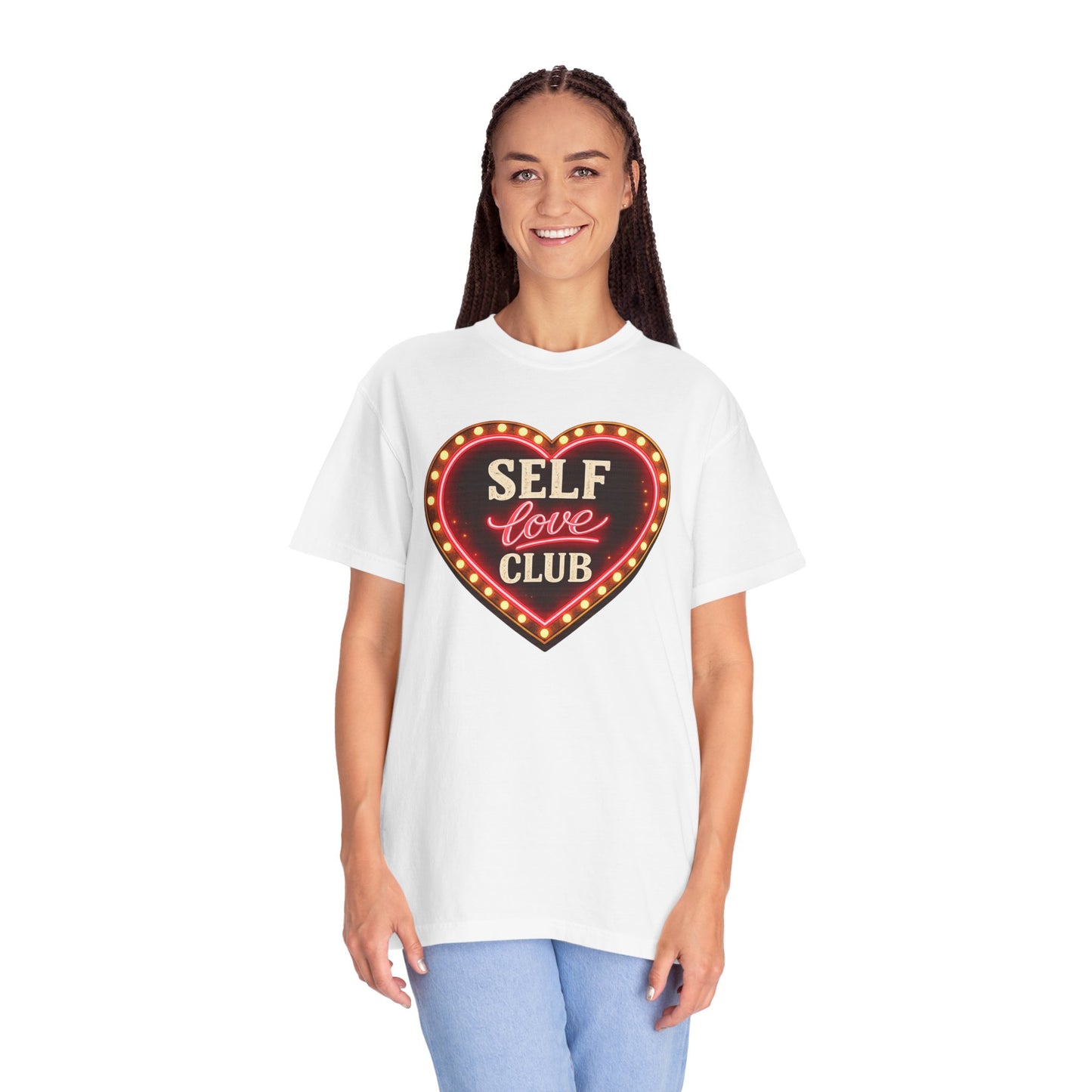 Self Love Club Heart Graphic Tshirt