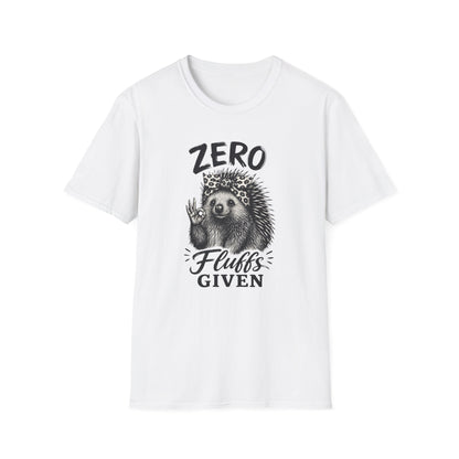 Zero Fluffs Given Graphic Tee