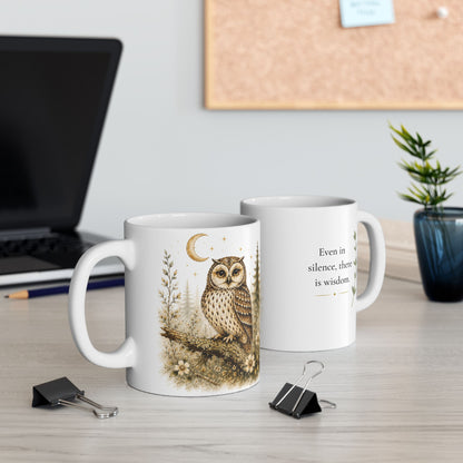 Owl Coffee Mug — Inspirational (11oz)