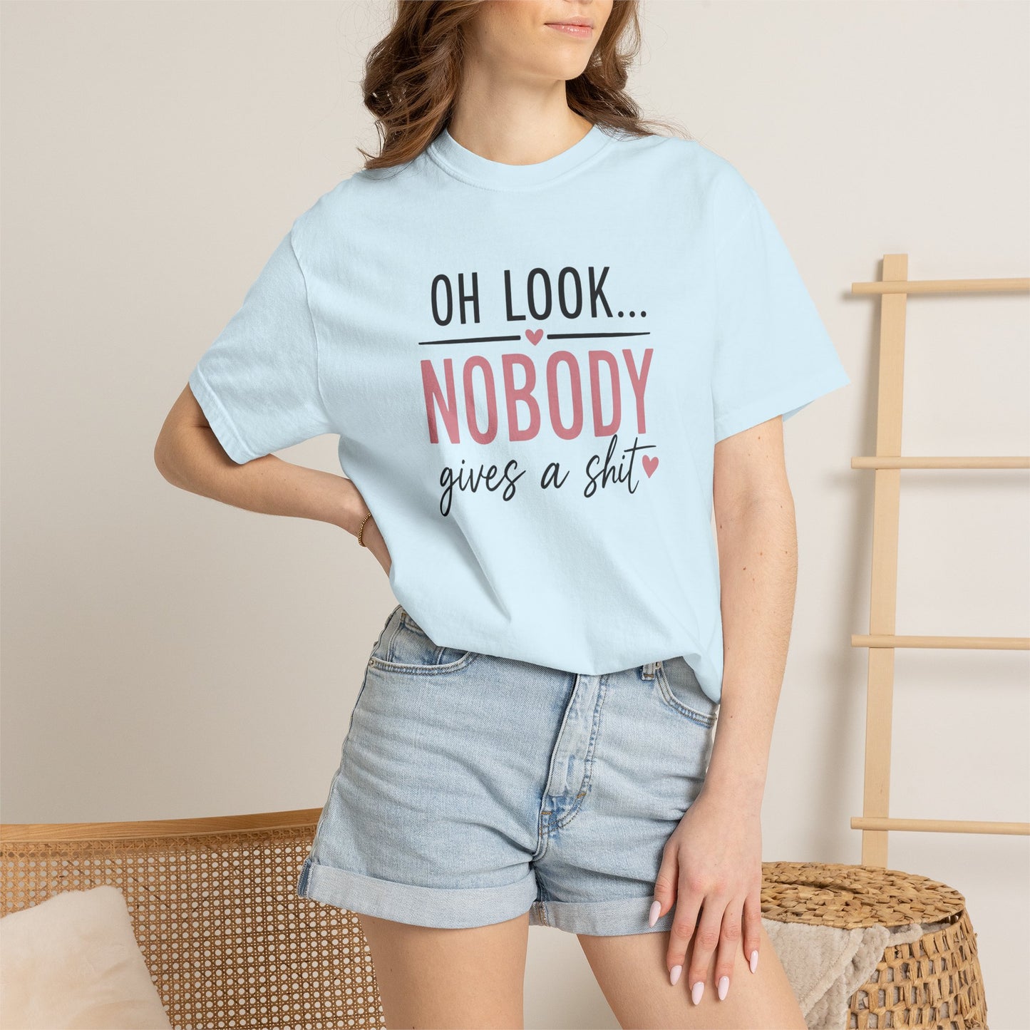 Oh Look Nobody Gives a Shit Tee 2