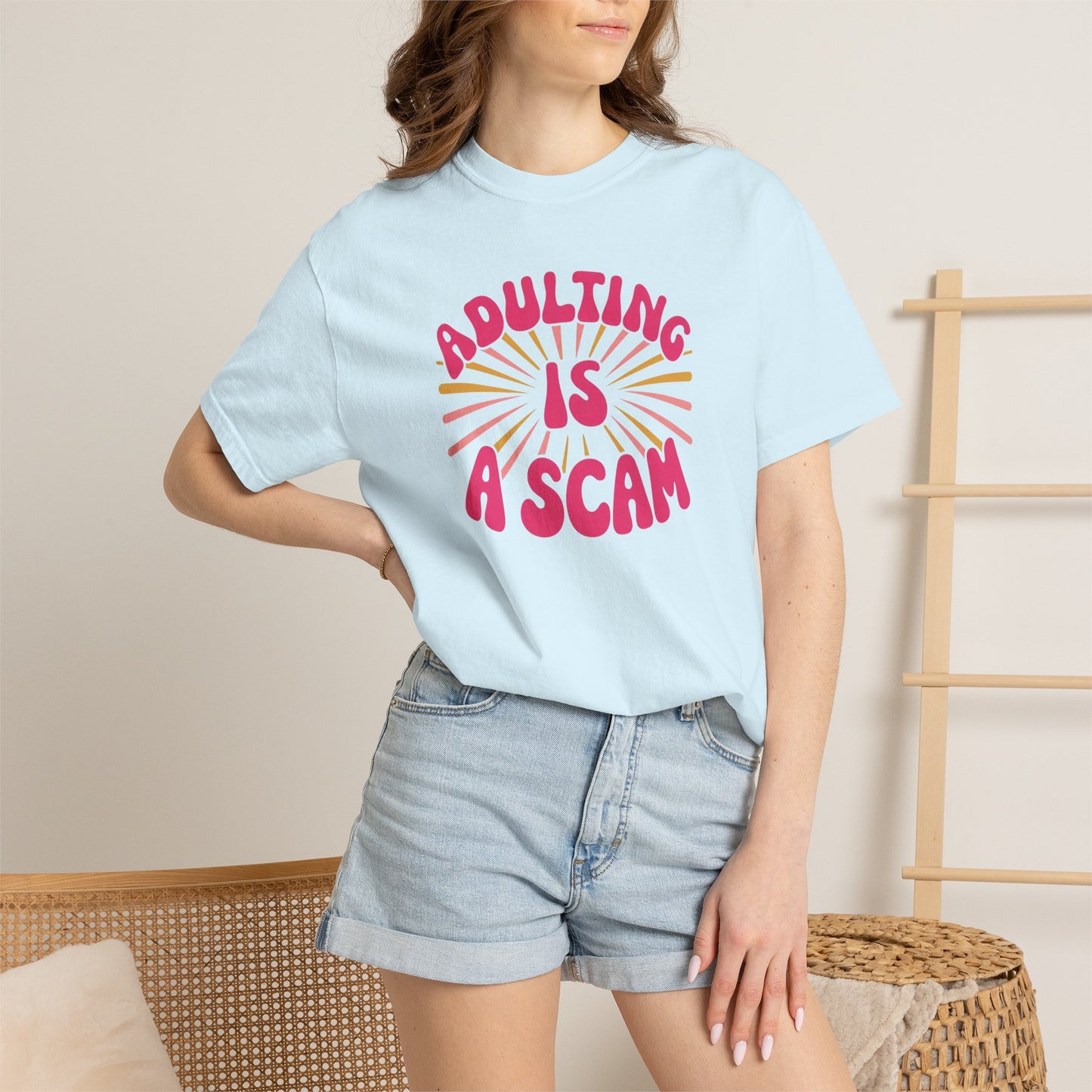 Adulting Is A Scam T‑Shirt