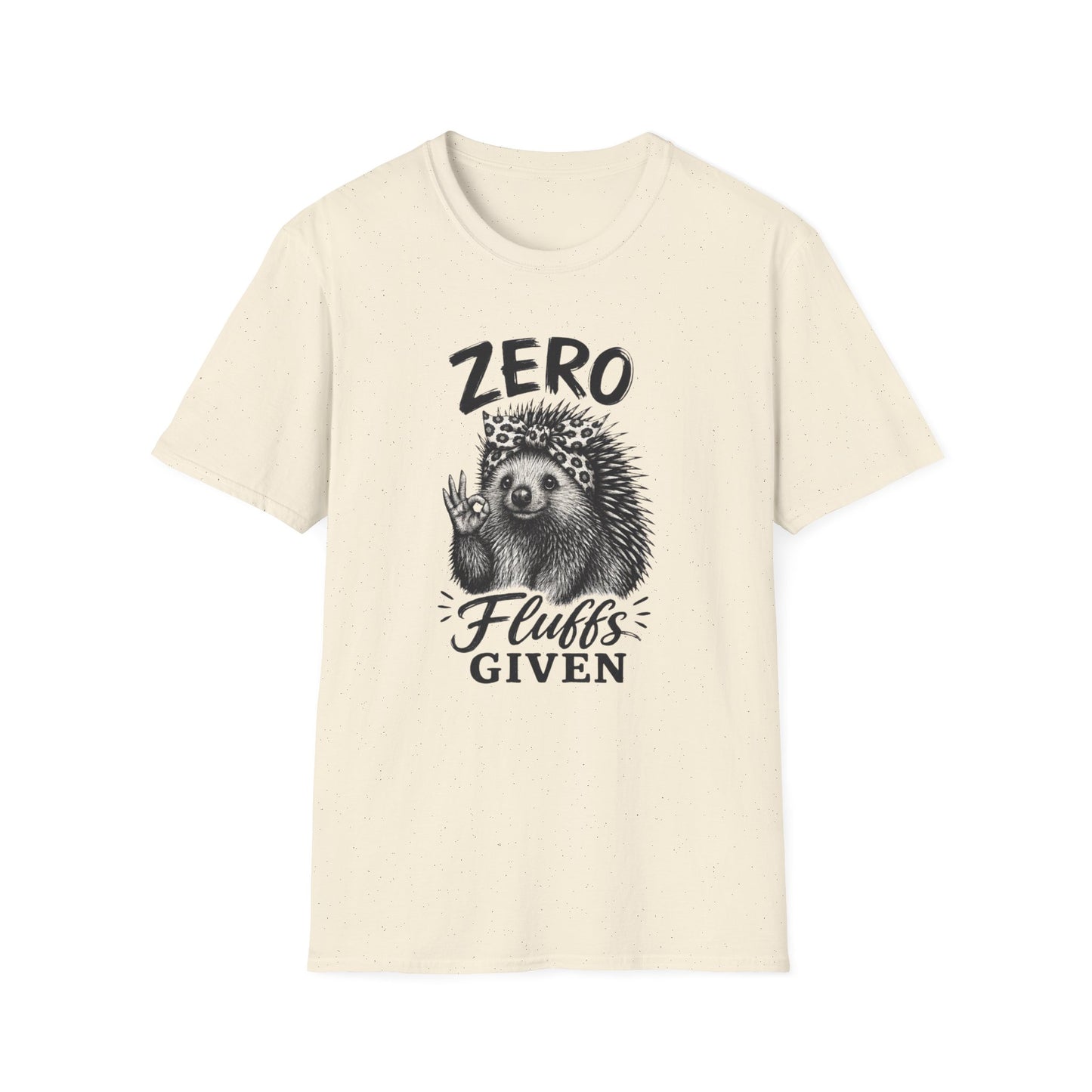 Zero Fluffs Given Graphic Tee
