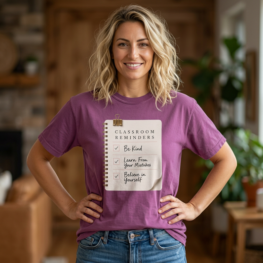 Teacher Classroom Reminder T-Shirt