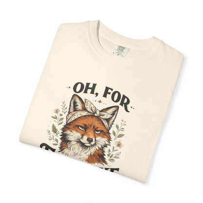 Oh, For Fox Sake Graphic Tee