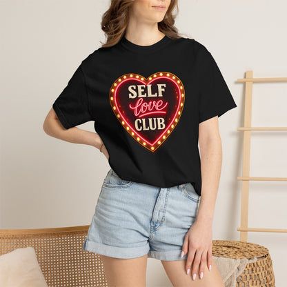 Self Love Club Heart Graphic Tshirt