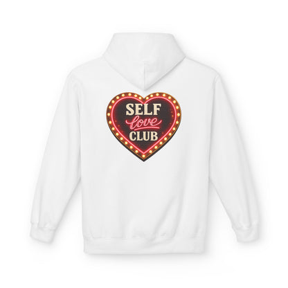 Self Love Hoodie Heart Graphic Pullover