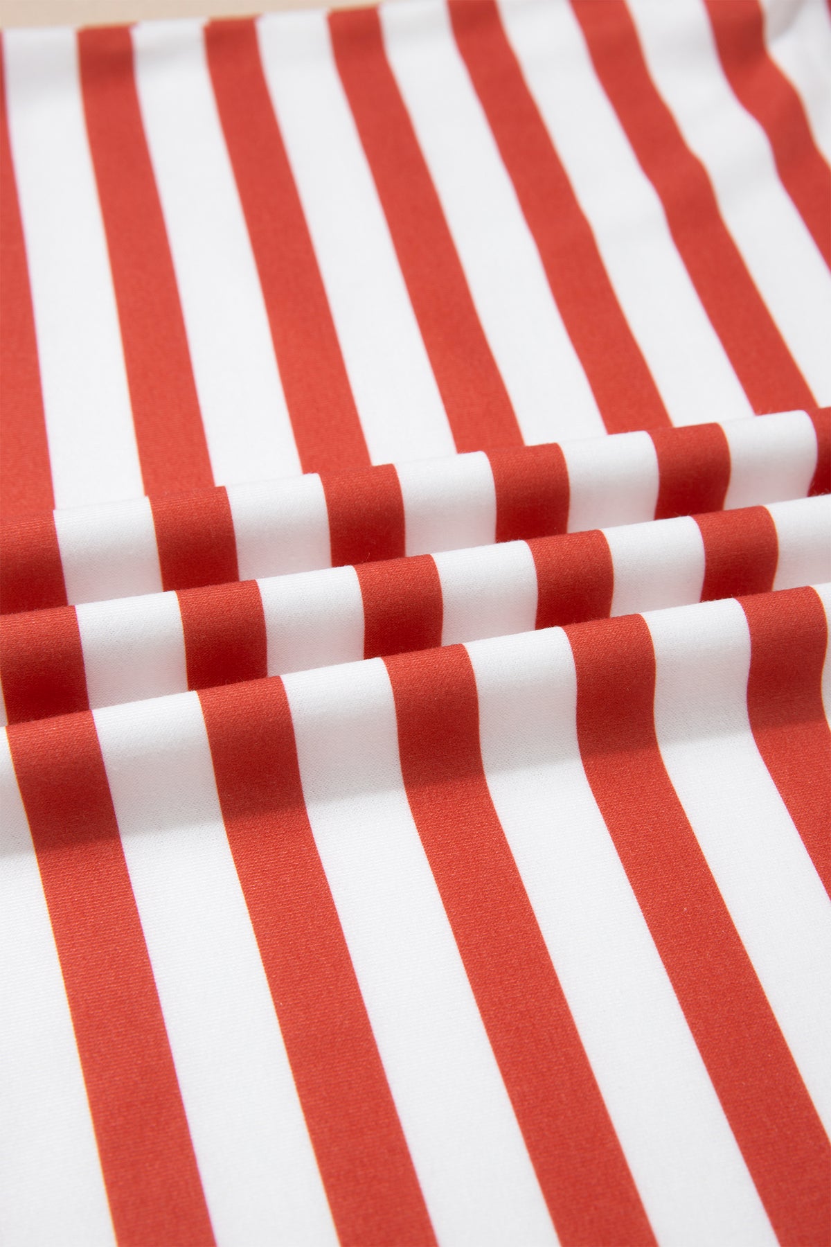 Stripe Bubble Sleeve T Shirt