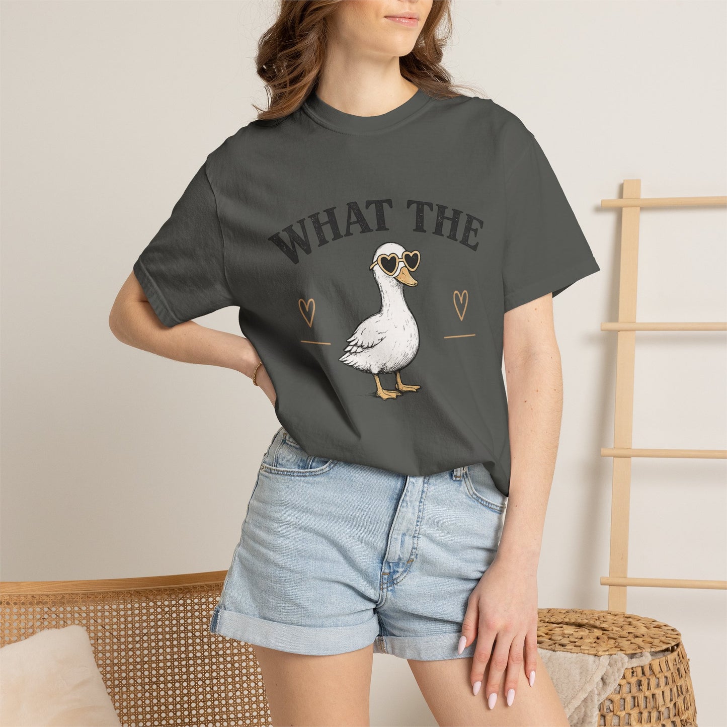 What The Duck T-Shirt — Cute Goose Graphic Tee