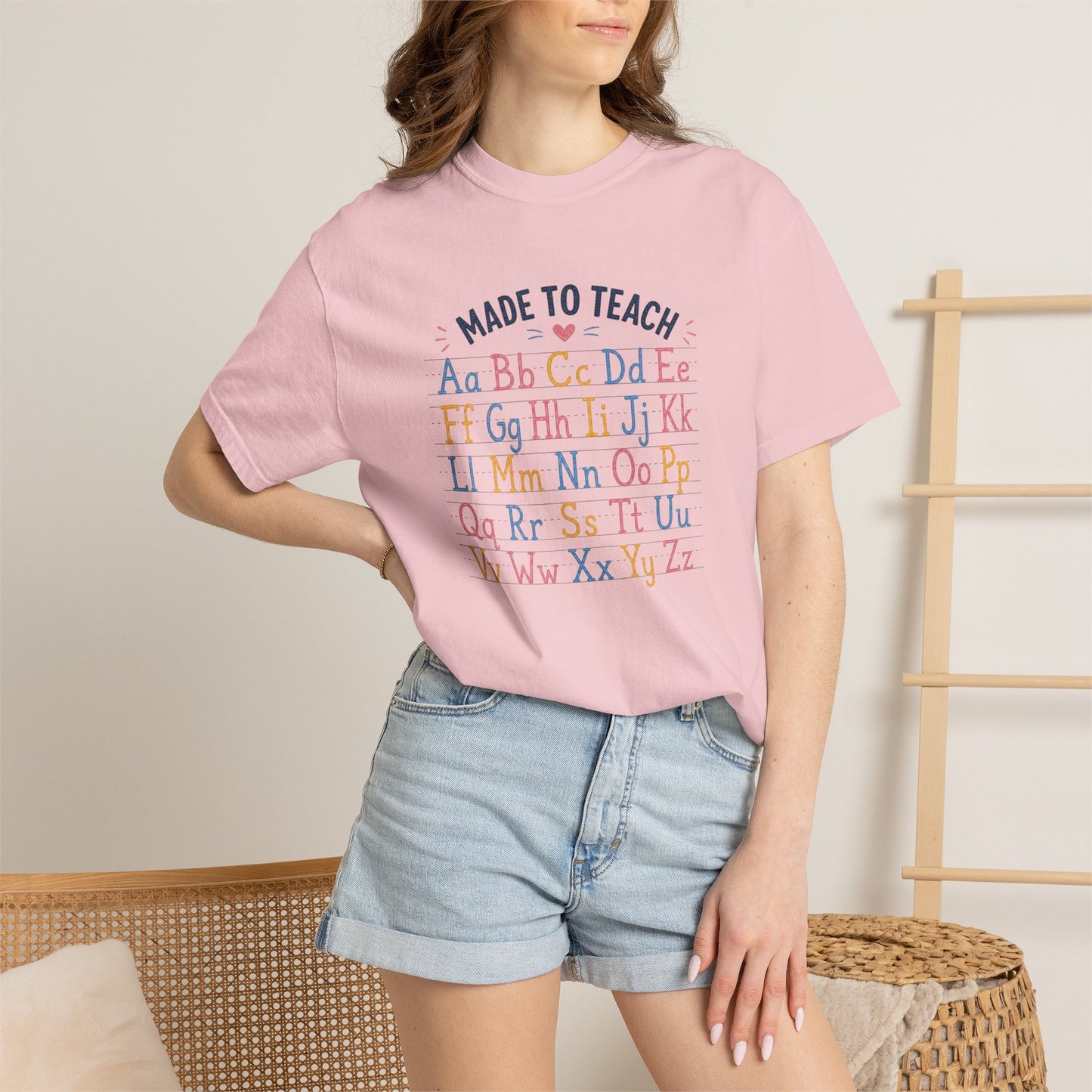 Made to Teach Alphabet T-Shirt