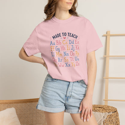Made to Teach Alphabet T-Shirt