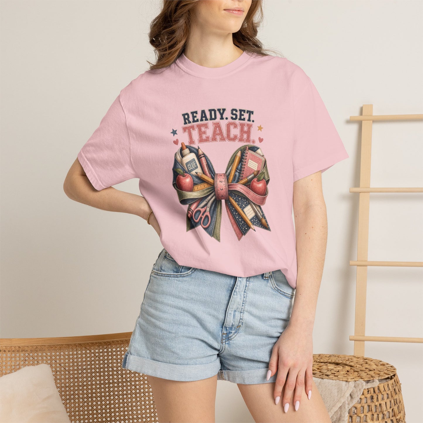 Ready, Set, Teach T-Shirt — Teacher Appreciation Back-to-School Shirt