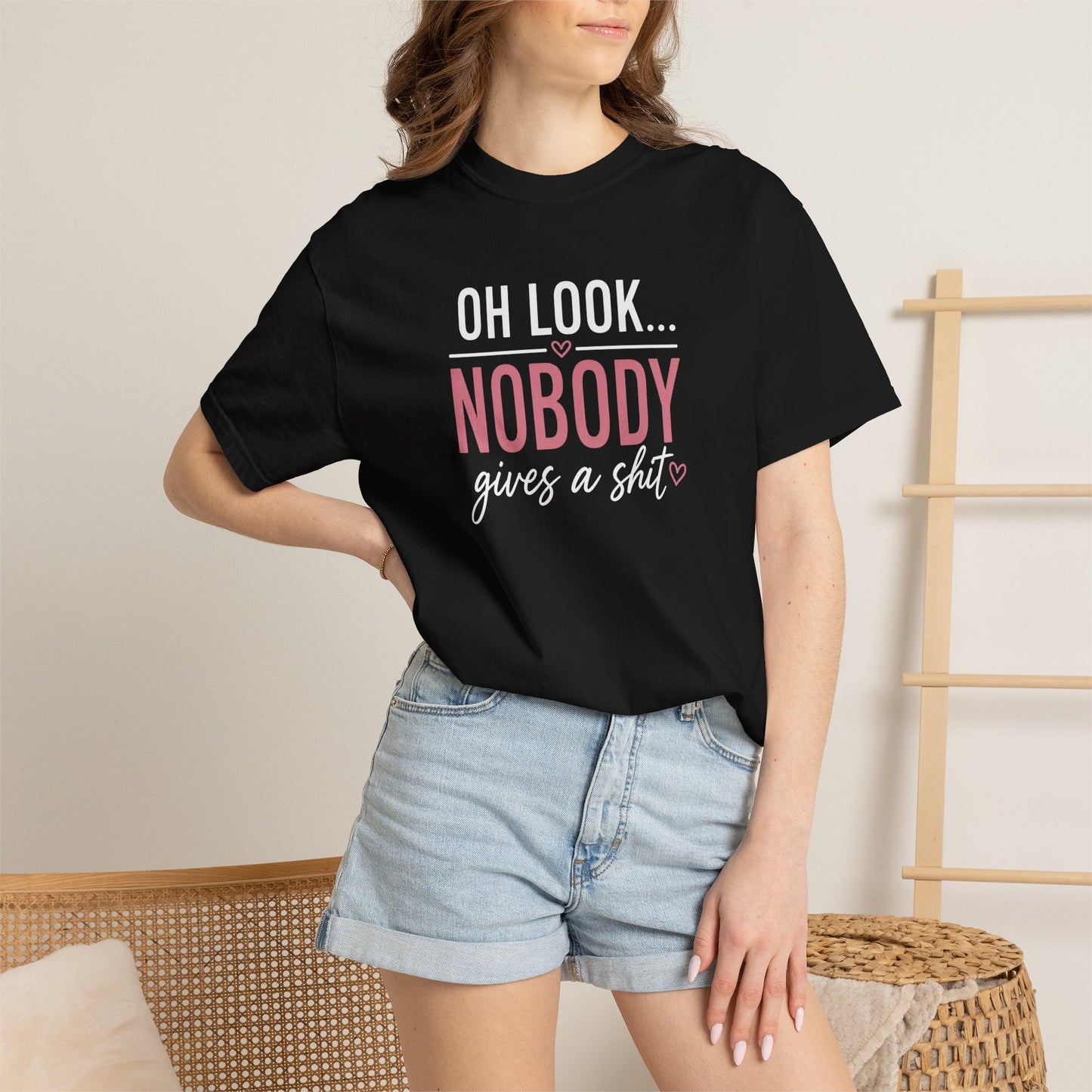 Oh Look Nobody Gives a Shit Tee 2