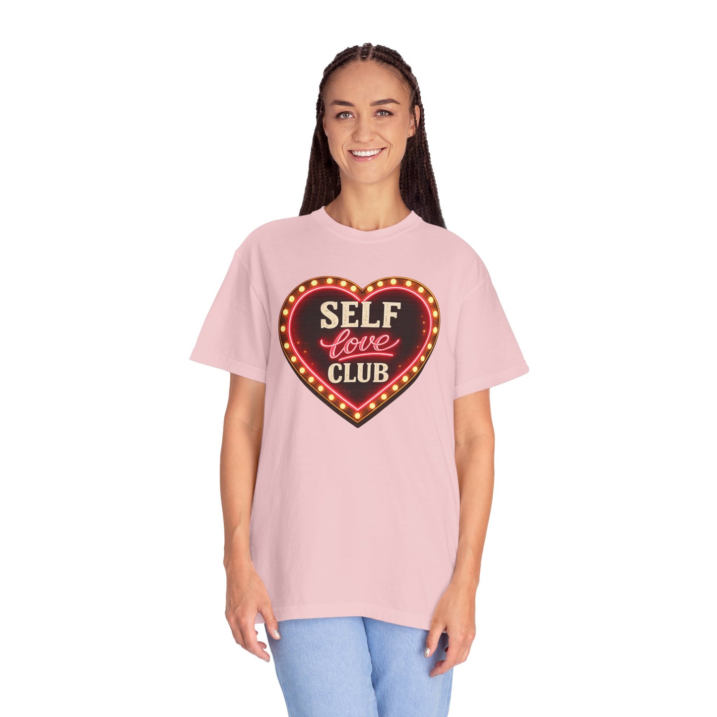 Self Love Club Heart Graphic Tshirt