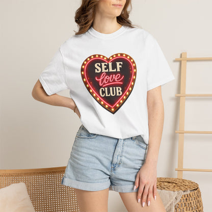 Self Love Club Heart Graphic Tshirt
