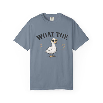 What The Duck T-Shirt — Cute Goose Graphic Tee