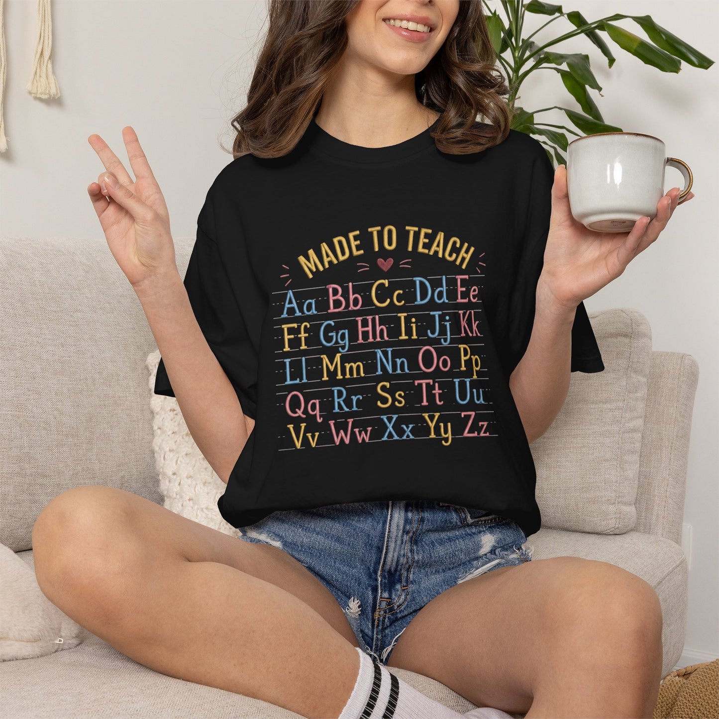 Made to Teach Alphabet T-Shirt