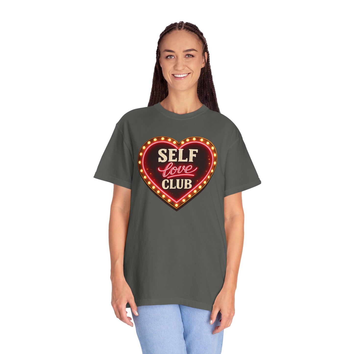 Self Love Club Heart Graphic Tshirt