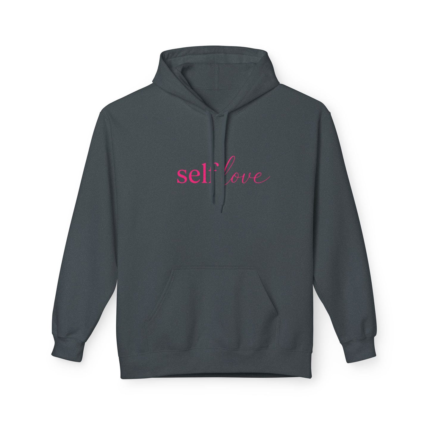 Self Love Hoodie Heart Graphic Pullover
