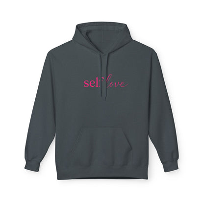 Self Love Hoodie Heart Graphic Pullover