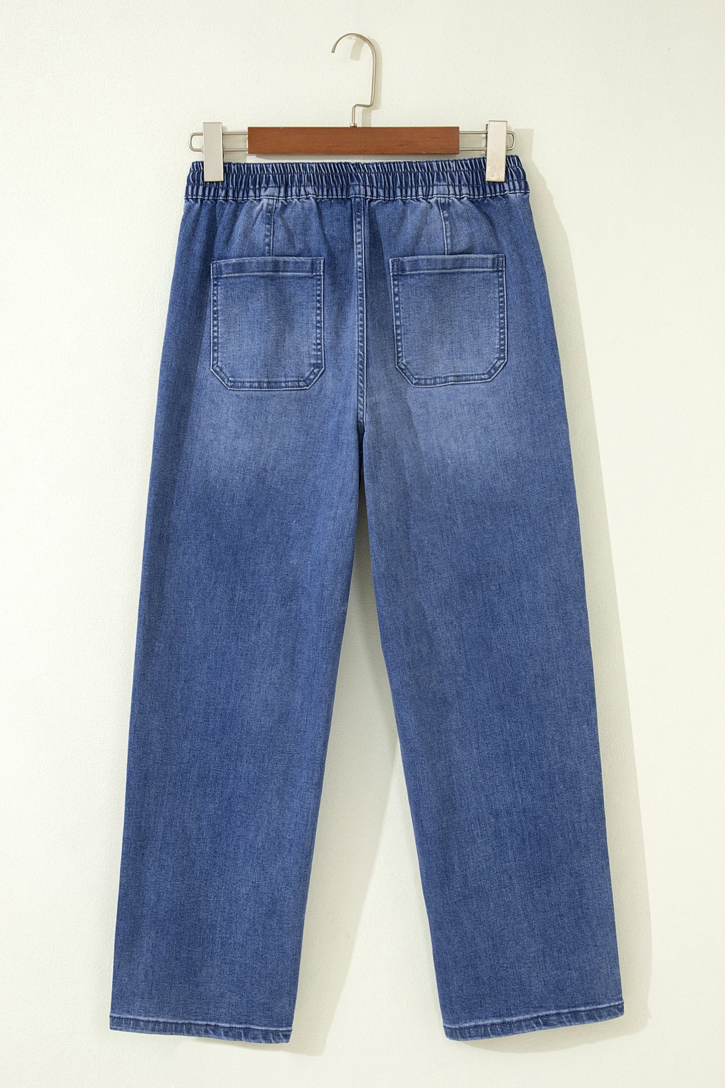 Drawstring Ankle Jeans | Casual Denim Pants