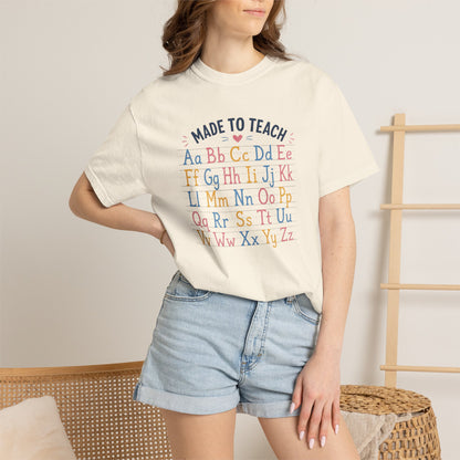 Made to Teach Alphabet T-Shirt