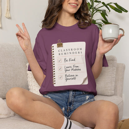 Teacher Classroom Reminder T-Shirt