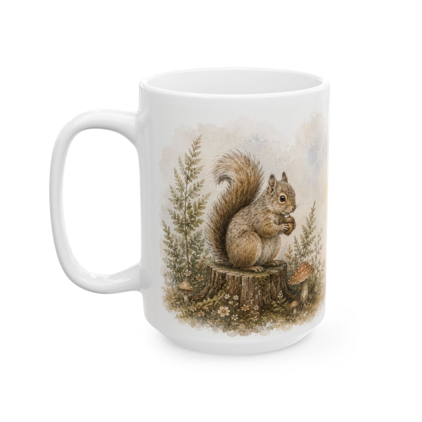 Squirrel Coffee Mug – Inspirational (11oz, 15oz)