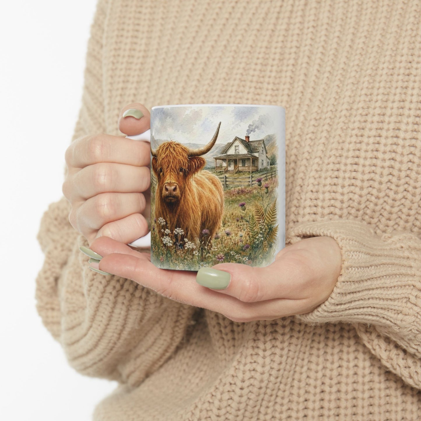 Highland Cow Coffee Mug (11oz & 15oz)