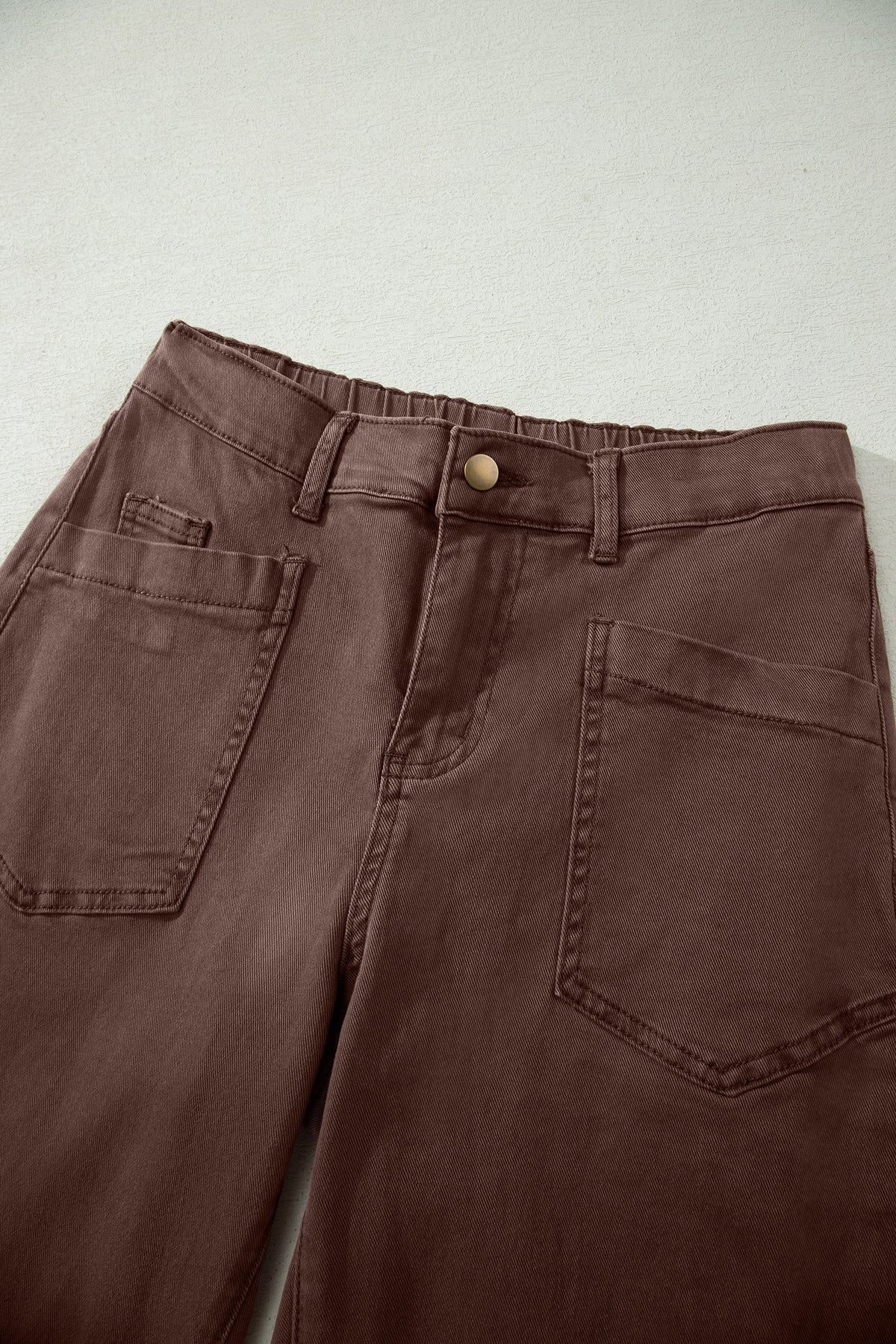 Beau Blue Patch Pocket Barrel Jeans